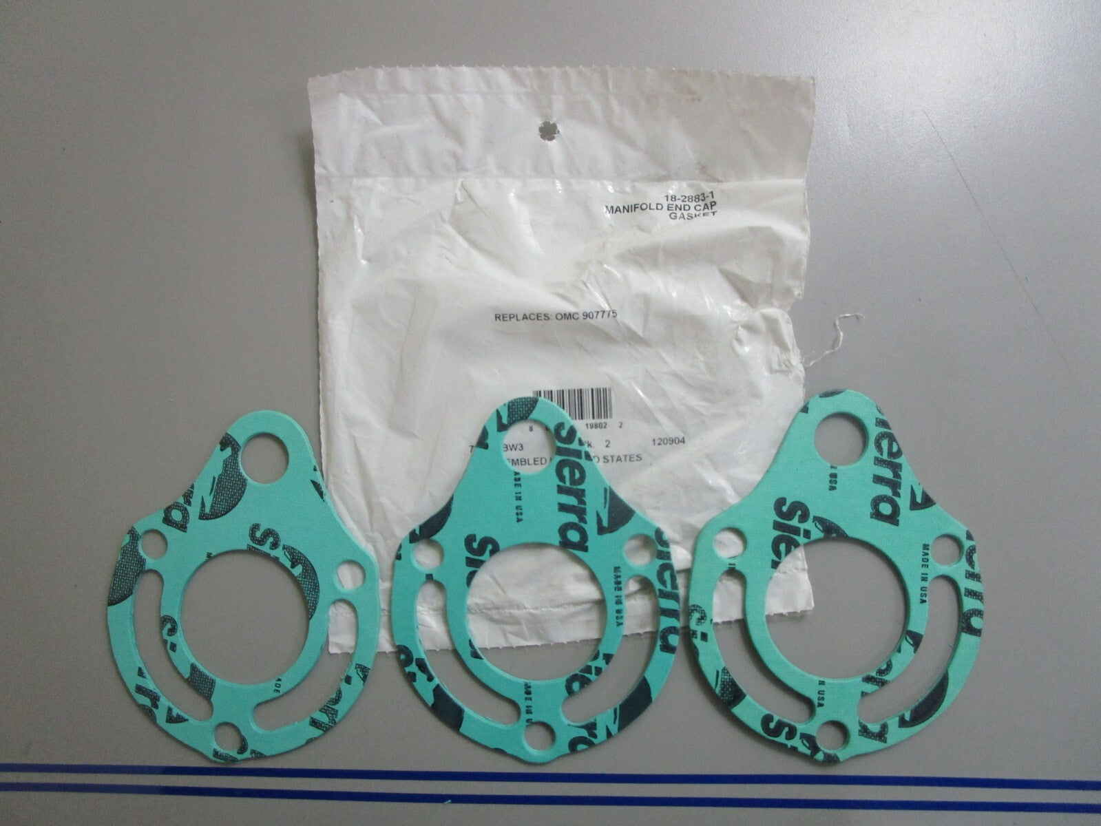*NEW* (LOT OF 3) 0770 Sierra Gasket 18-2883-1 Replaces: OMC 907775