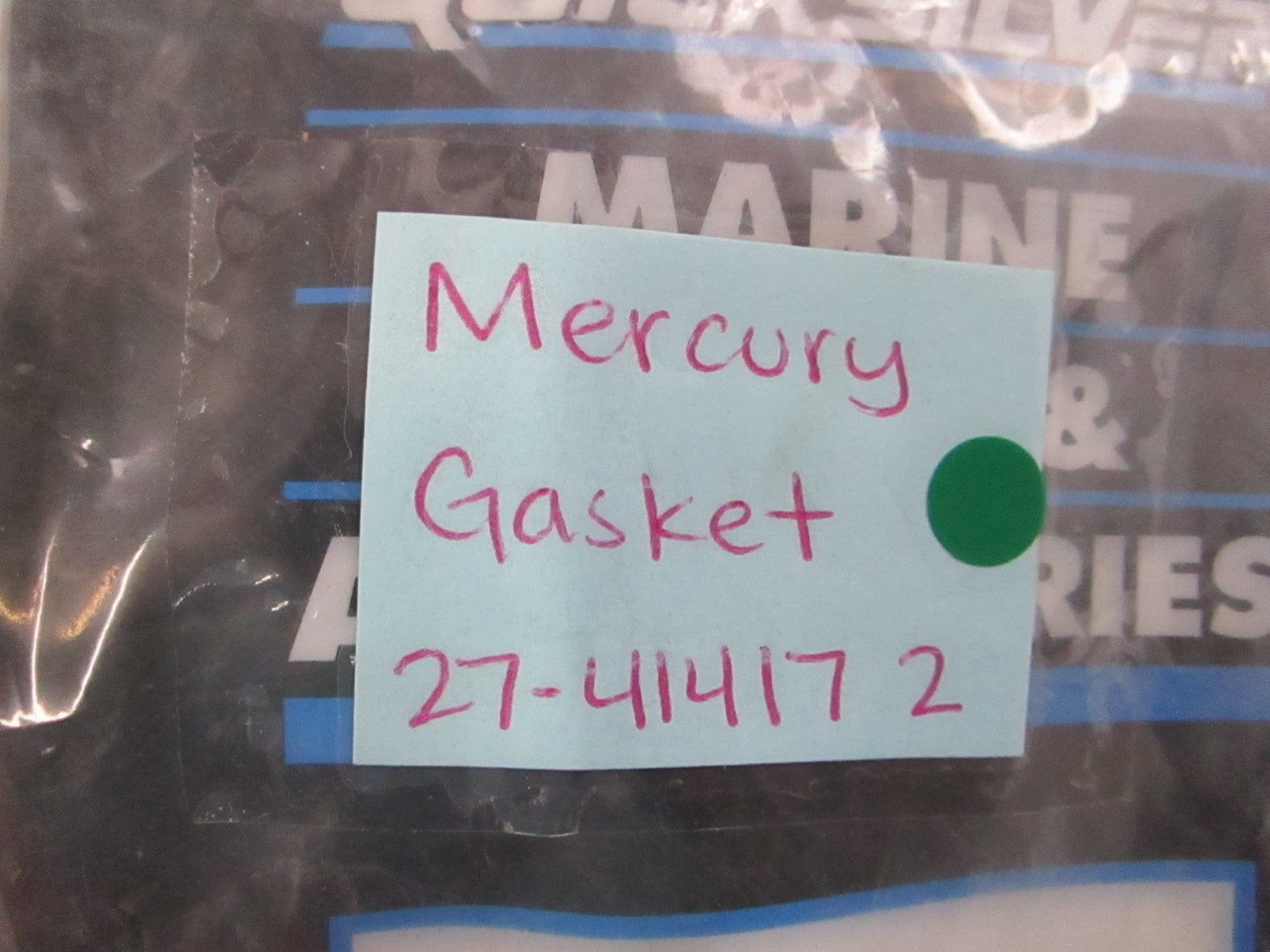 NEW OEM (LOT OF 2) 27-414172 Mercury Quicksilver Gasket 0810