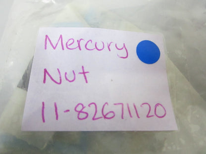 *NEW OEM* 0810 Mercury Quicksilver Nut 11-82671120
