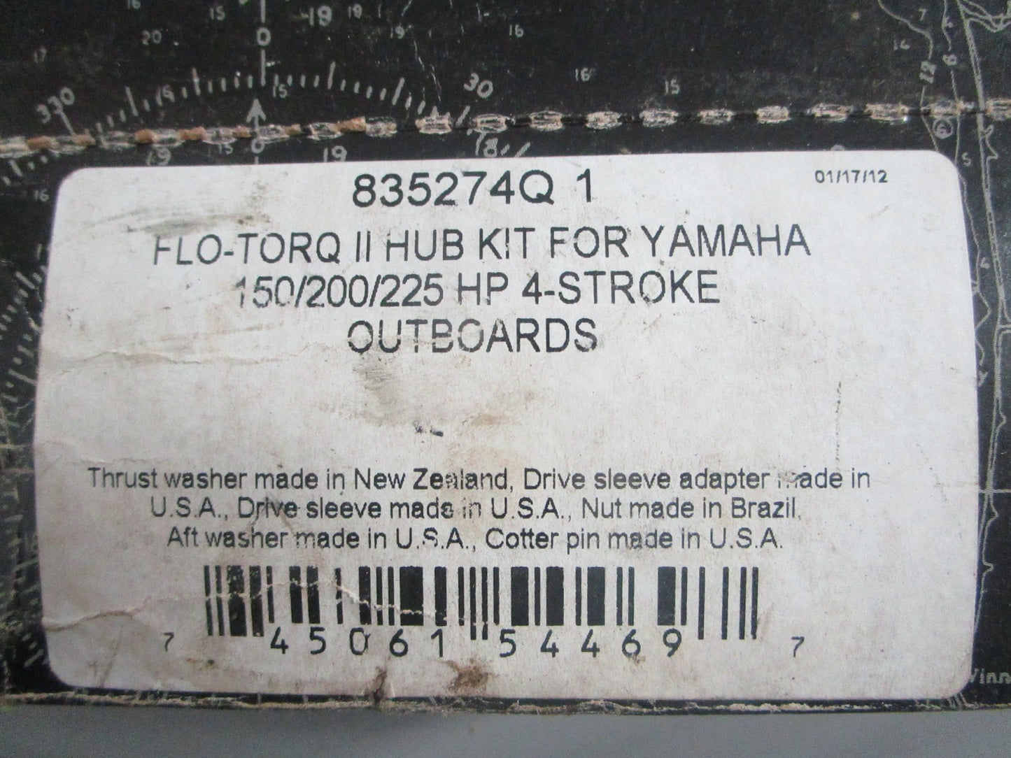 NEW OEM 835274Q1 Mercury Quicksilver Flo-Torq II Hub Kit 0820