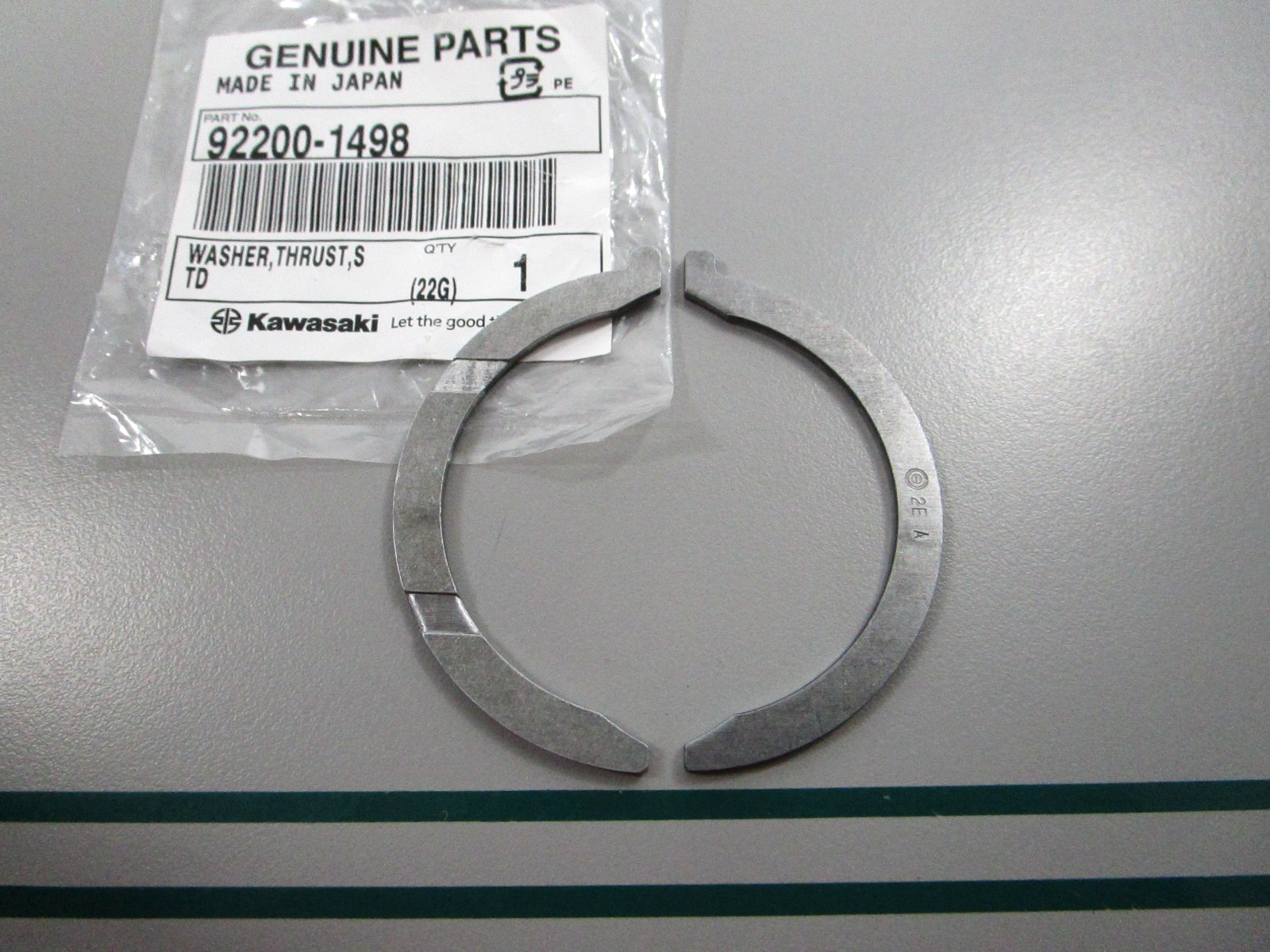 NEW OEM 92200-1498 Kawasaki Thrust Washer 0810