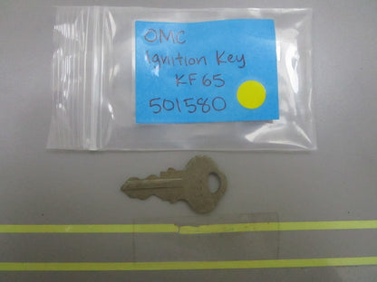 *NEW OEM* 0810 OMC Johnson Evinrude Ignition Key KF65 501580 0501580