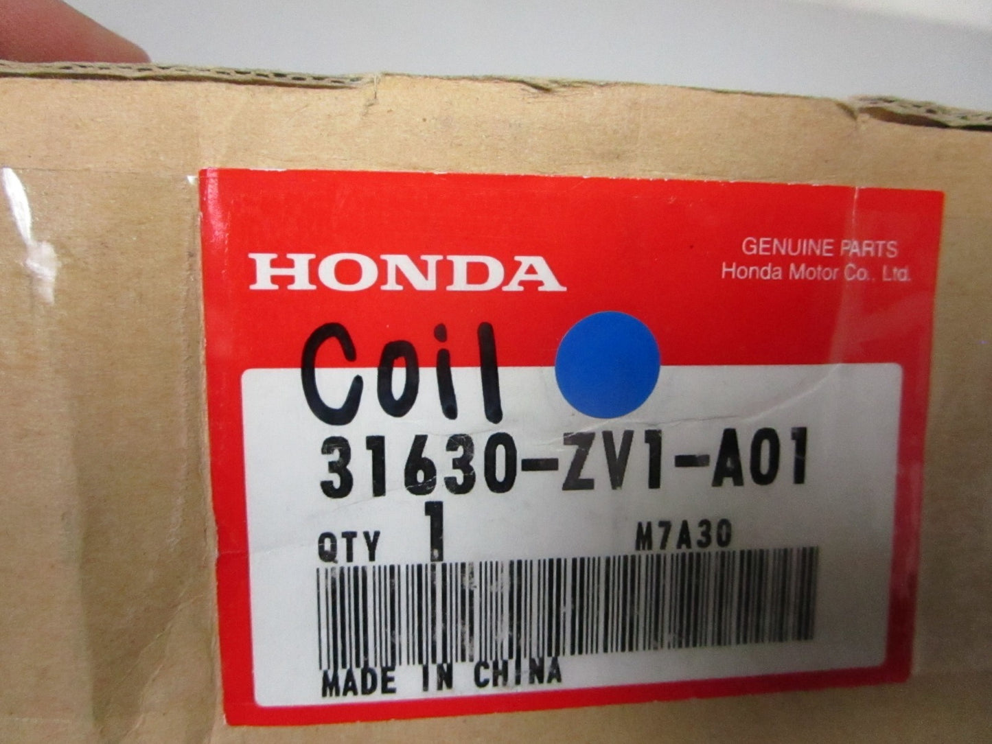 NEW OEM 31630-ZV1-A01 Honda Coil 0720