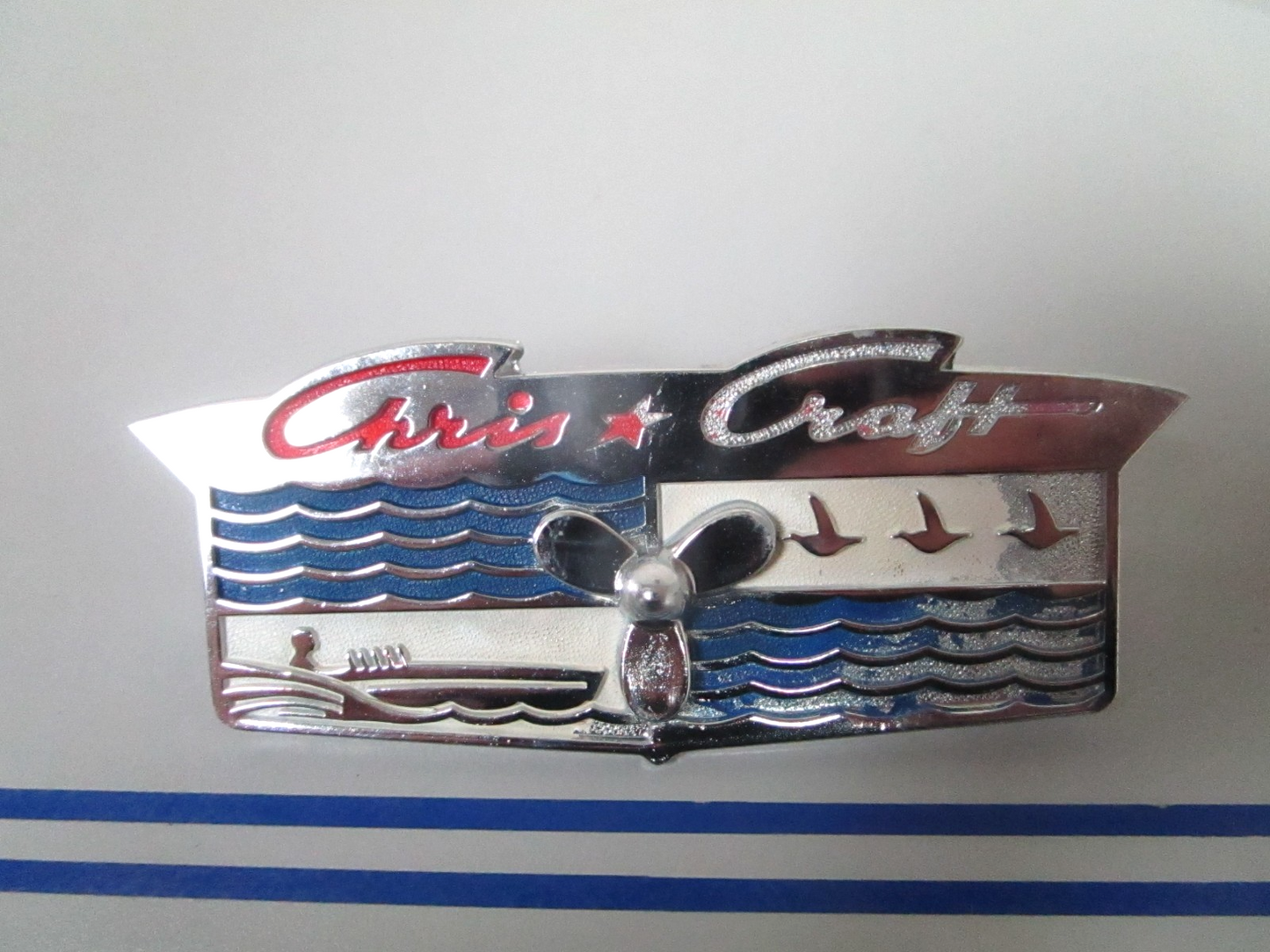 *NEW OEM* 0720 Chris Craft Vintage Propeller Plate (A) 0444-30341