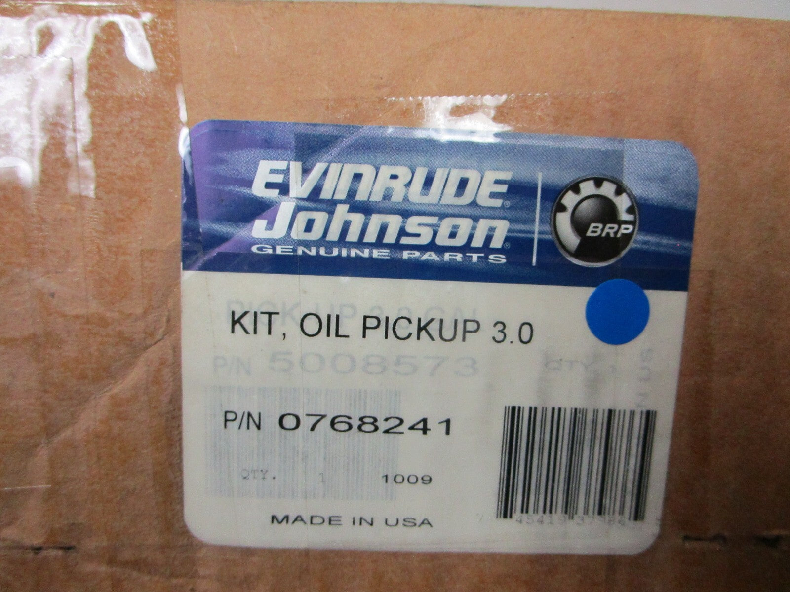*NEW OEM* 0720 OMC Johnson Evinrude 3.0 Oil Pick Up Kit 768241 0768241