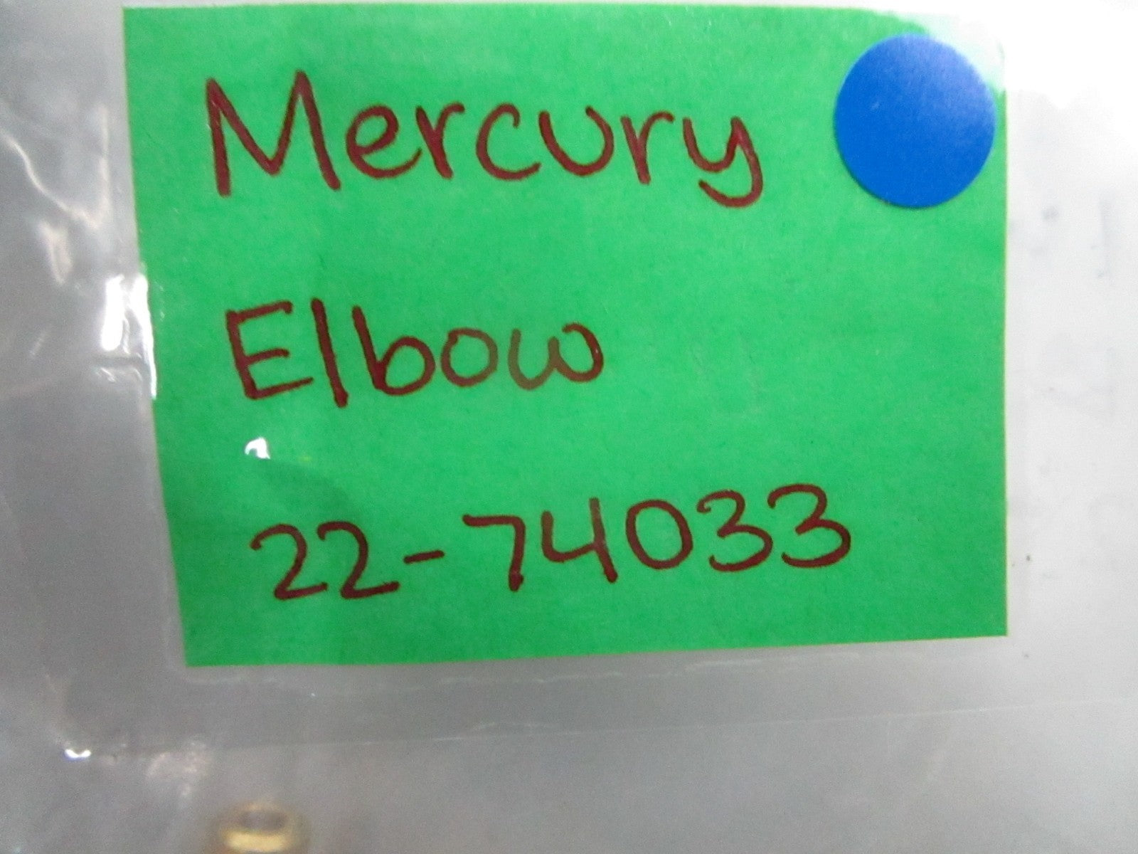 *NEW OEM* 0810 Mercury Quicksilver Elbow 22-74033