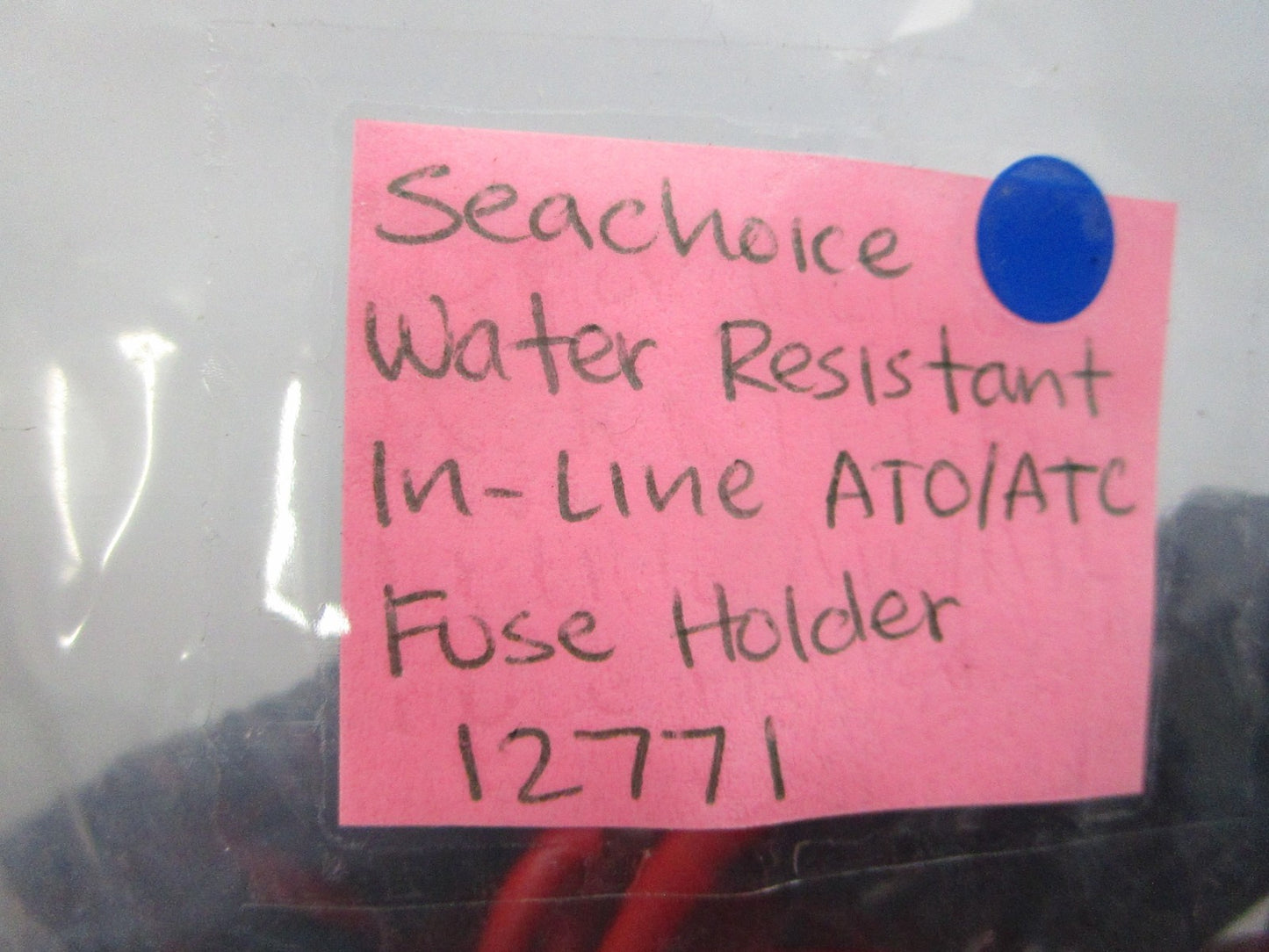NEW 12771 Seachoice Water Resistant In-Line ATO/ATC Fuse Holder 0810