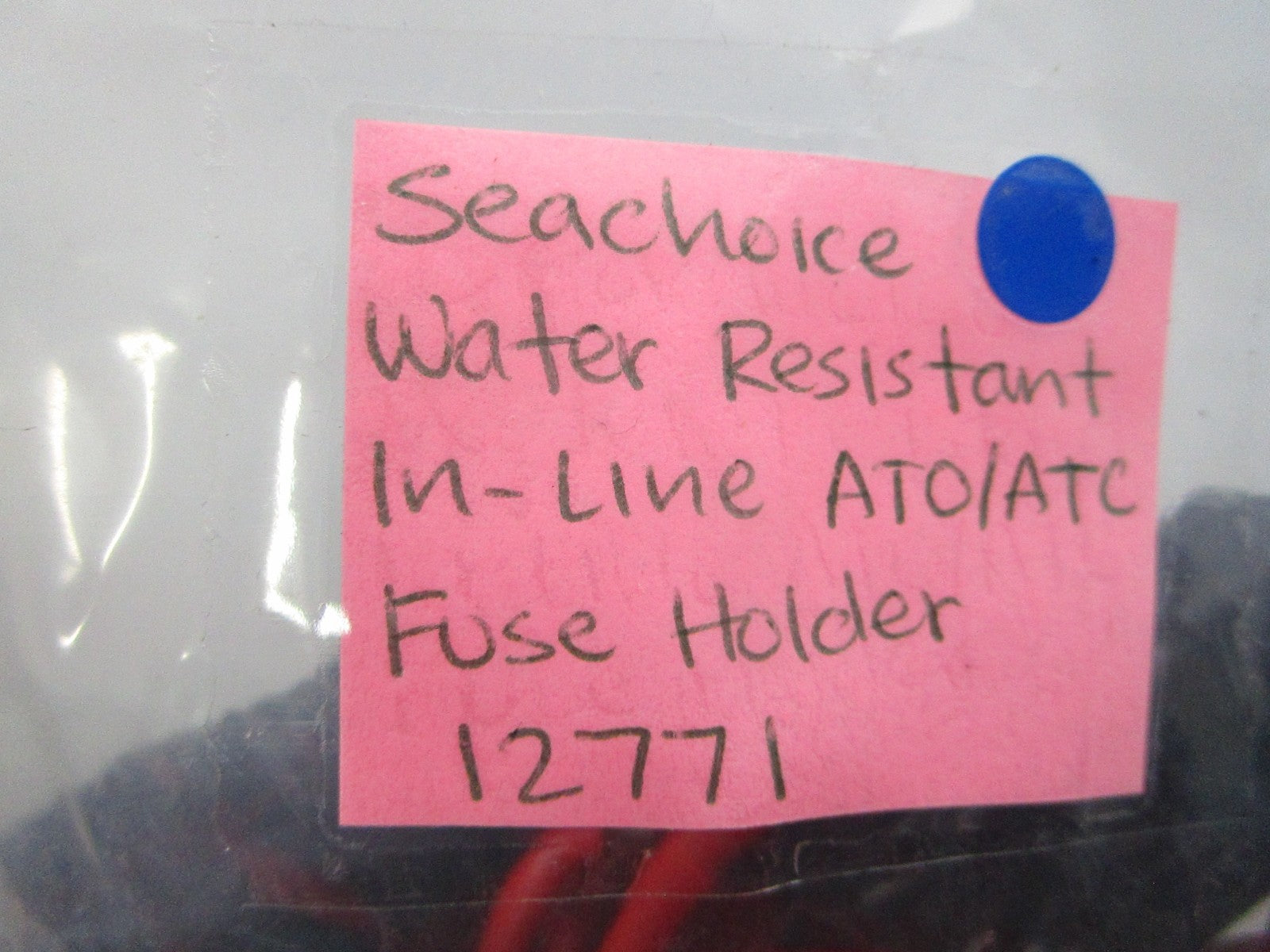 NEW 12771 Seachoice Water Resistant In-Line ATO/ATC Fuse Holder 0810