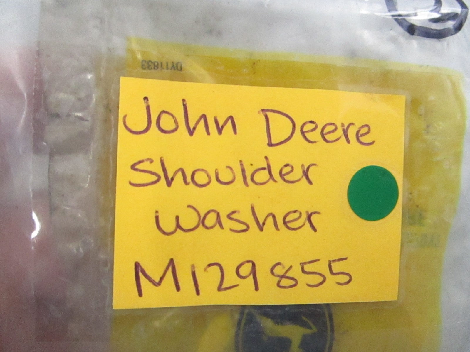 NEW OEM M129855 John Deere Shoulder Washer 0810