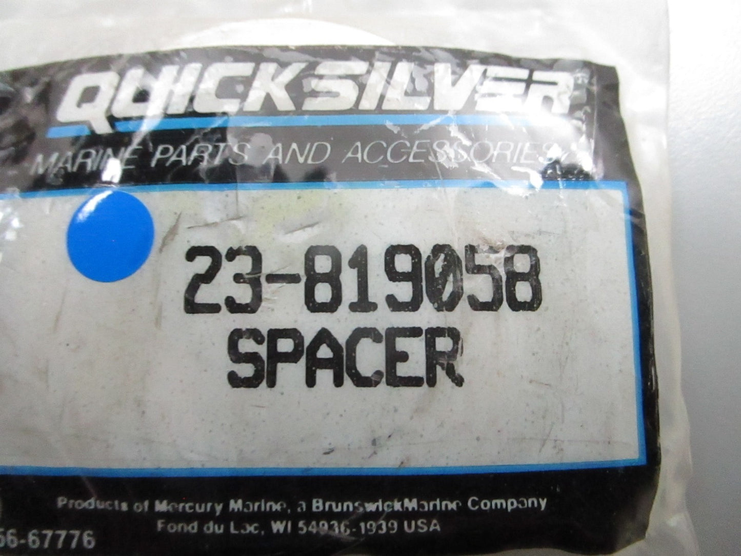 *NEW OEM* 0810 Mercury Quicksilver Spacer 23-819058