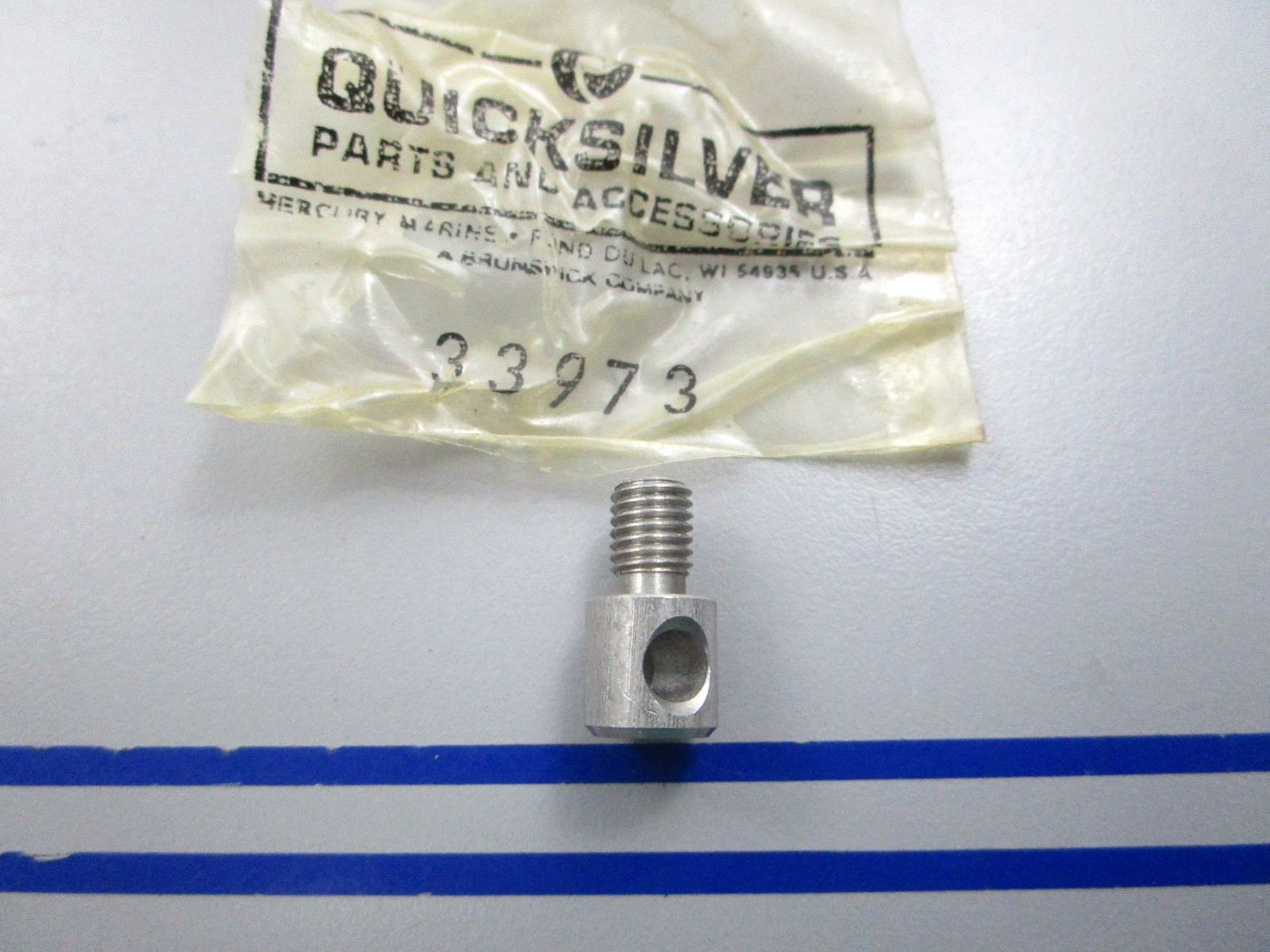 NEW OEM 33973 Mercury Quicksilver Throttle Link Swivel 0810