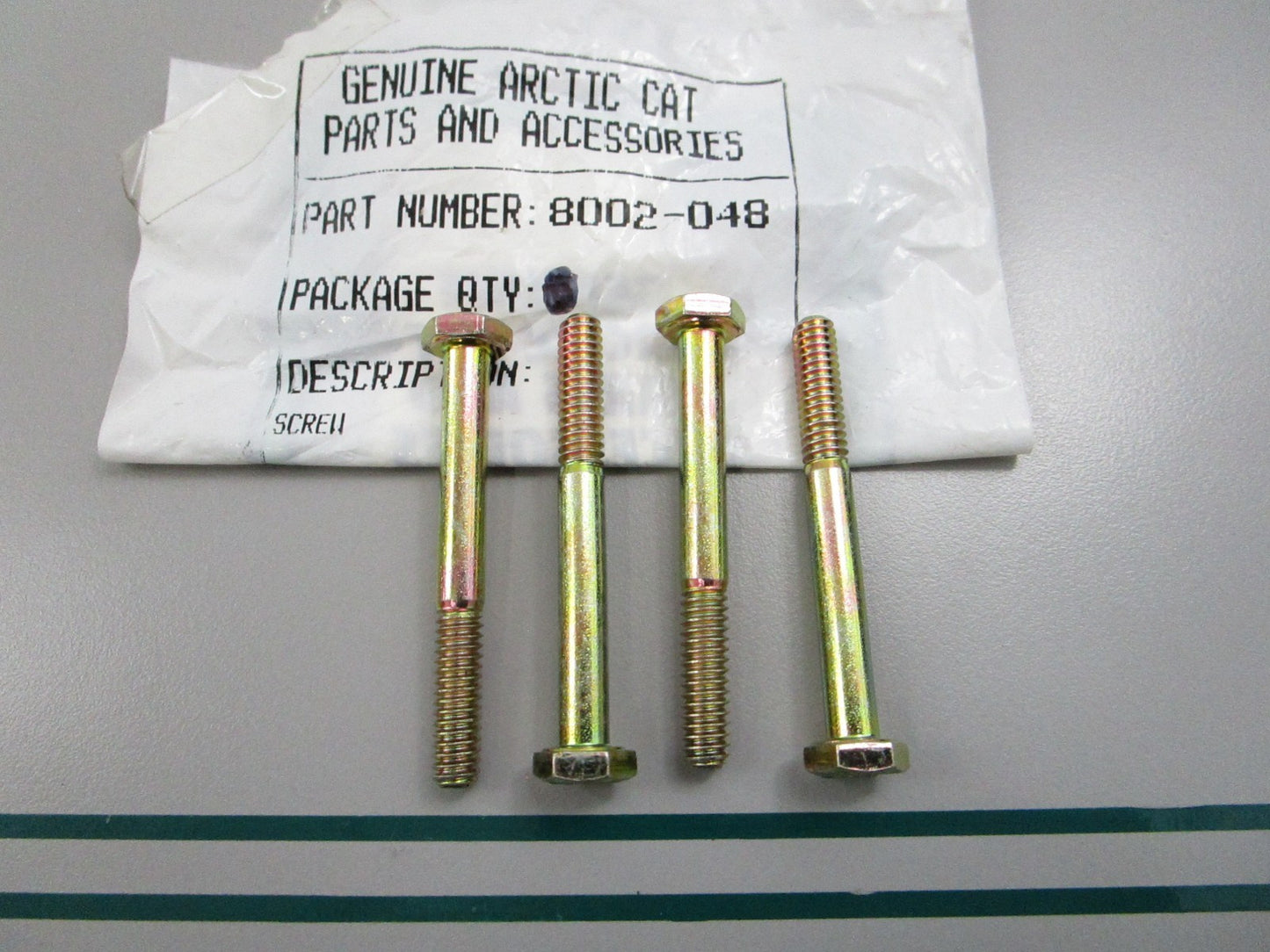NEW OEM (LOT OF 4) 8002-048 Arctic Cat Screw 0810