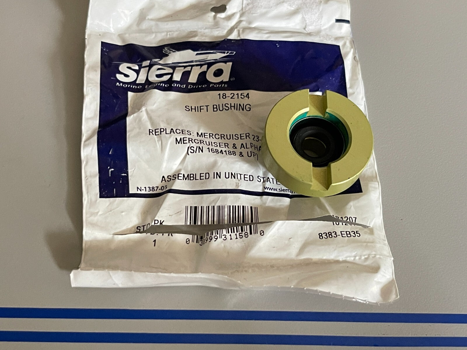 *NEW* 0810 Sierra Shift Bushing 18-2154 Replaces: Mercruiser 23-30617A2