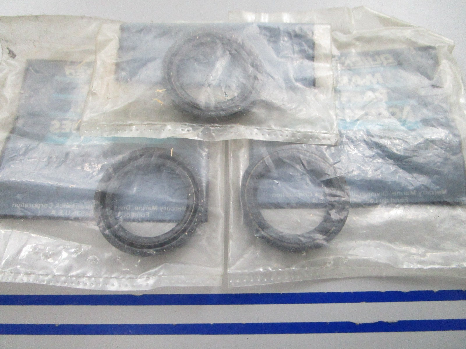 NEW OEM (LOT OF 3) 26-79864 Mercury Quicksilver Oil Seal 0810