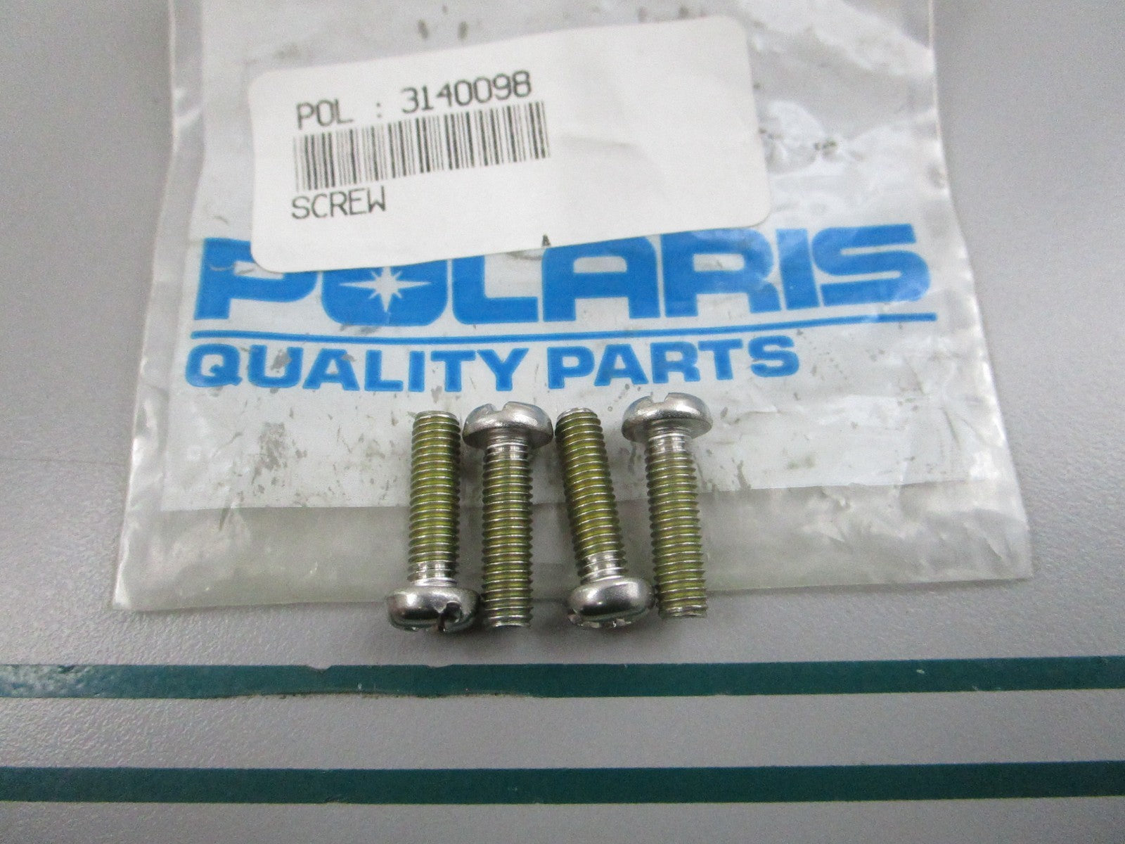 NEW OEM (LOT OF 4) 3140098 Polaris Screw 0810