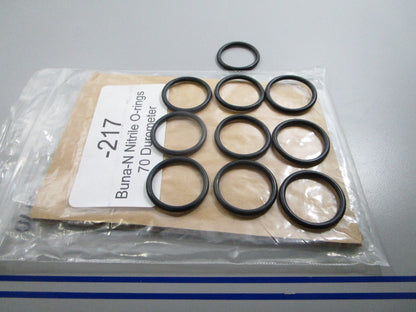 *NEW* (LOT OF 10) 0810 Buna-N Nitrile O-Ring -217