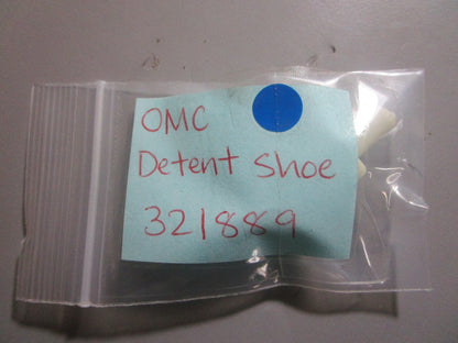 *NEW OEM* 0720 OMC Johnson Evinrude Detent Shoe 321889 0321889