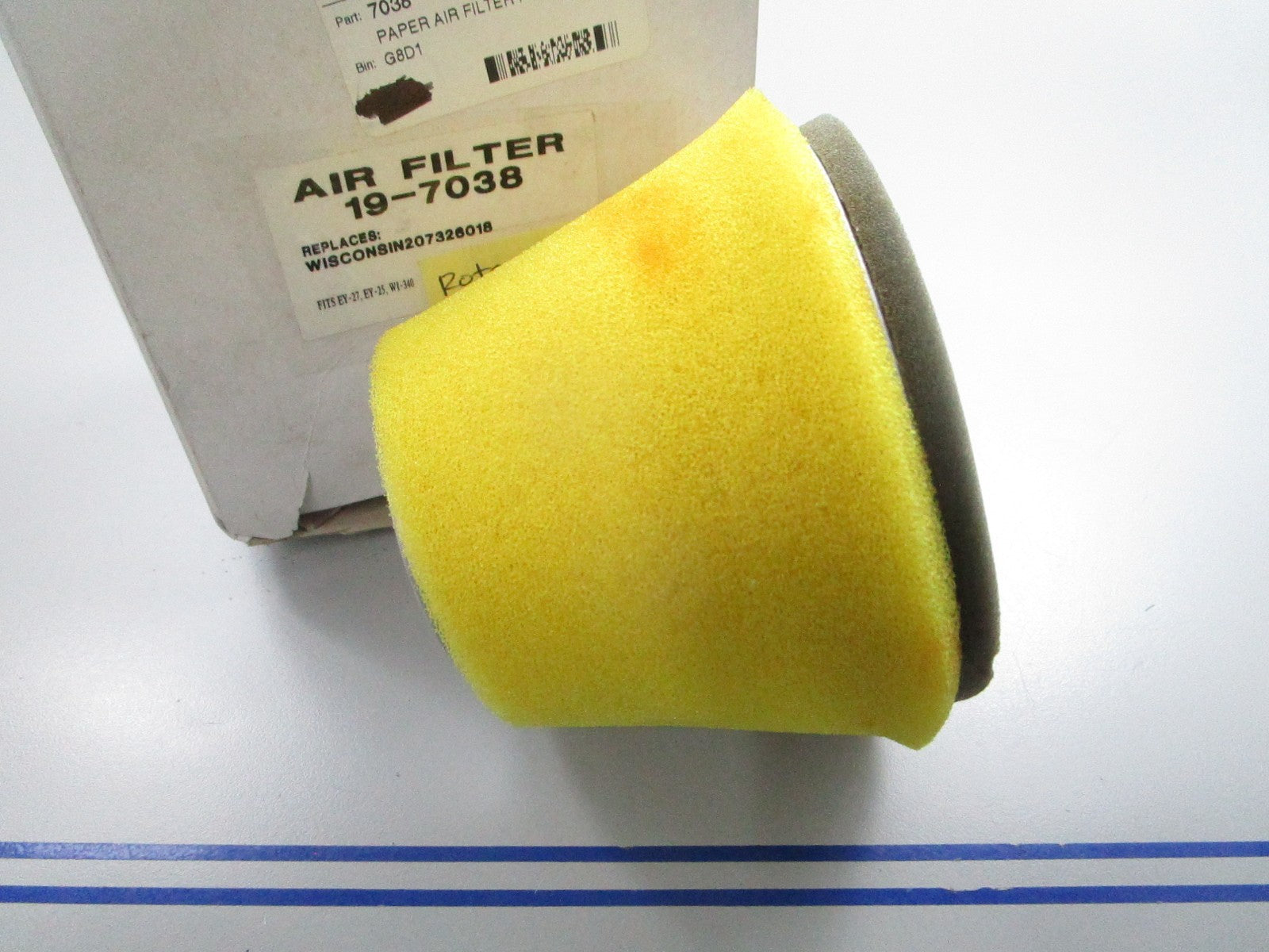 NEW 19-7038 Replaces: 207-32606-18 Rotary Air Filter 0810