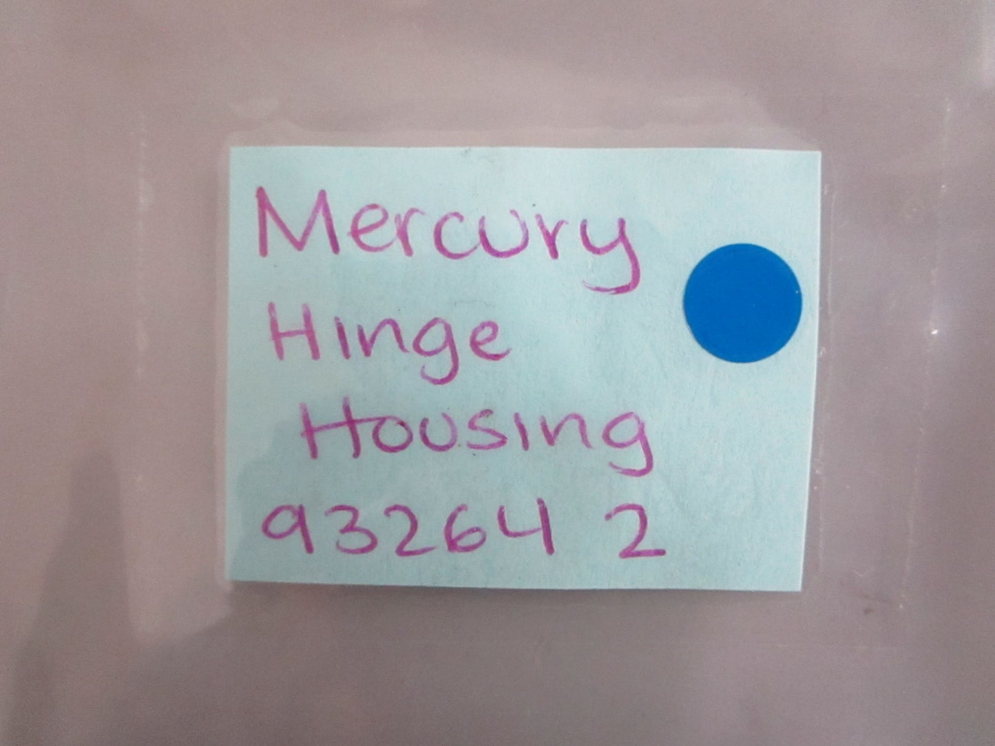 *NEW OEM* 0820 Mercury Quicksilver Hinge Housing 93264 2