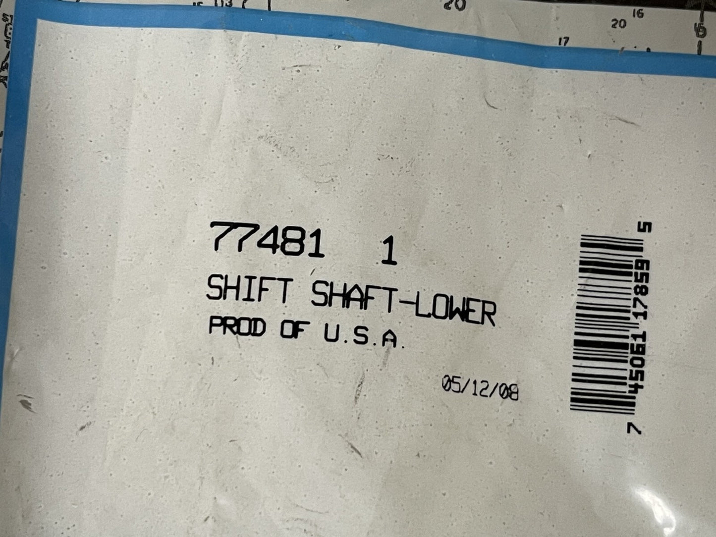 *NEW OEM* 0670 Mercury Quicksilver Shift Shaft 774811