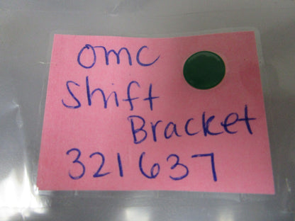 NEW OEM (LOT OF 2) 321637 0321637 OMC Johnson Evinrude Shift Bracket 0810