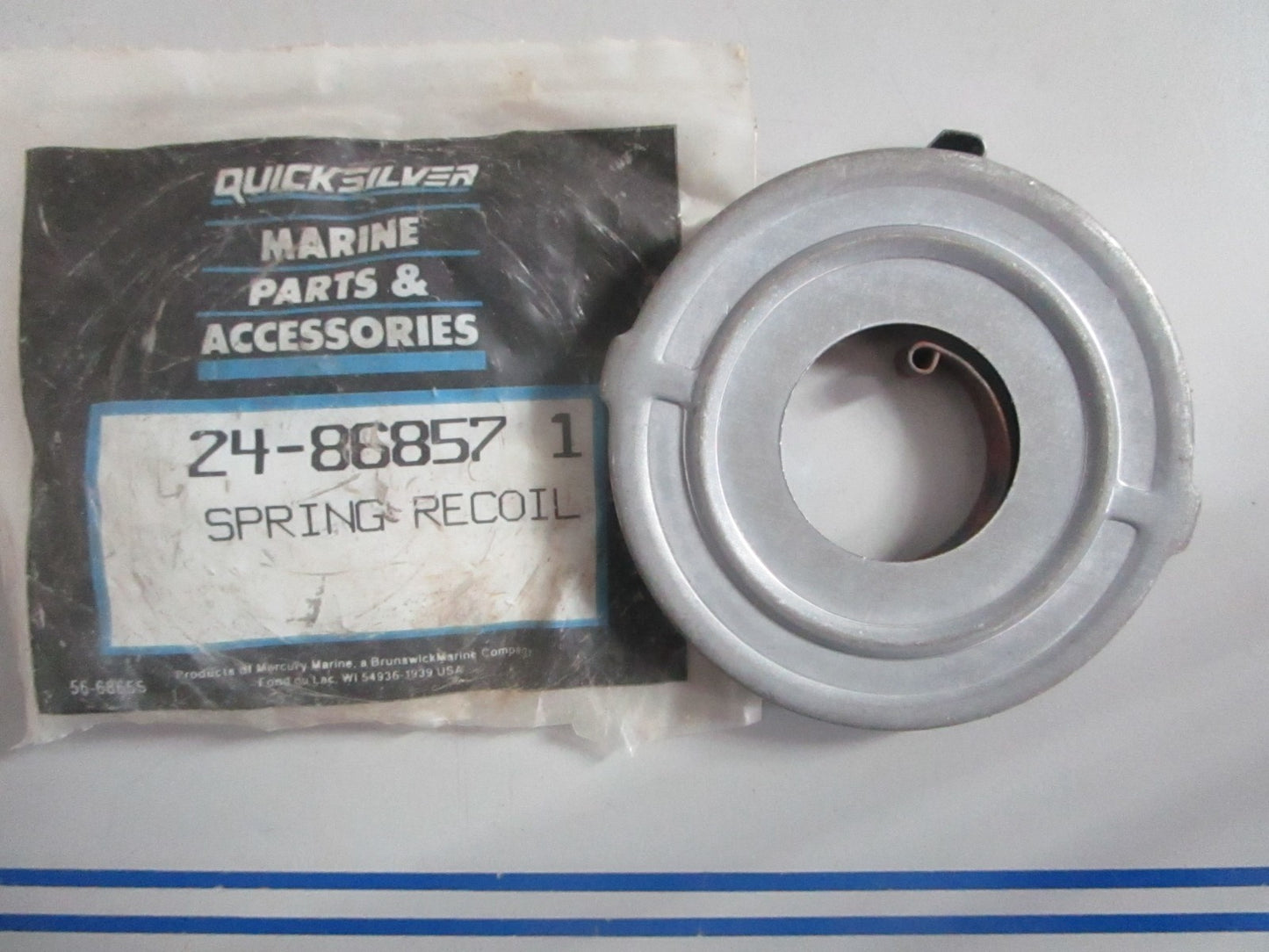 NEW OEM 24-86857 1 Mercury Quicksilver Spring Recoil 0820