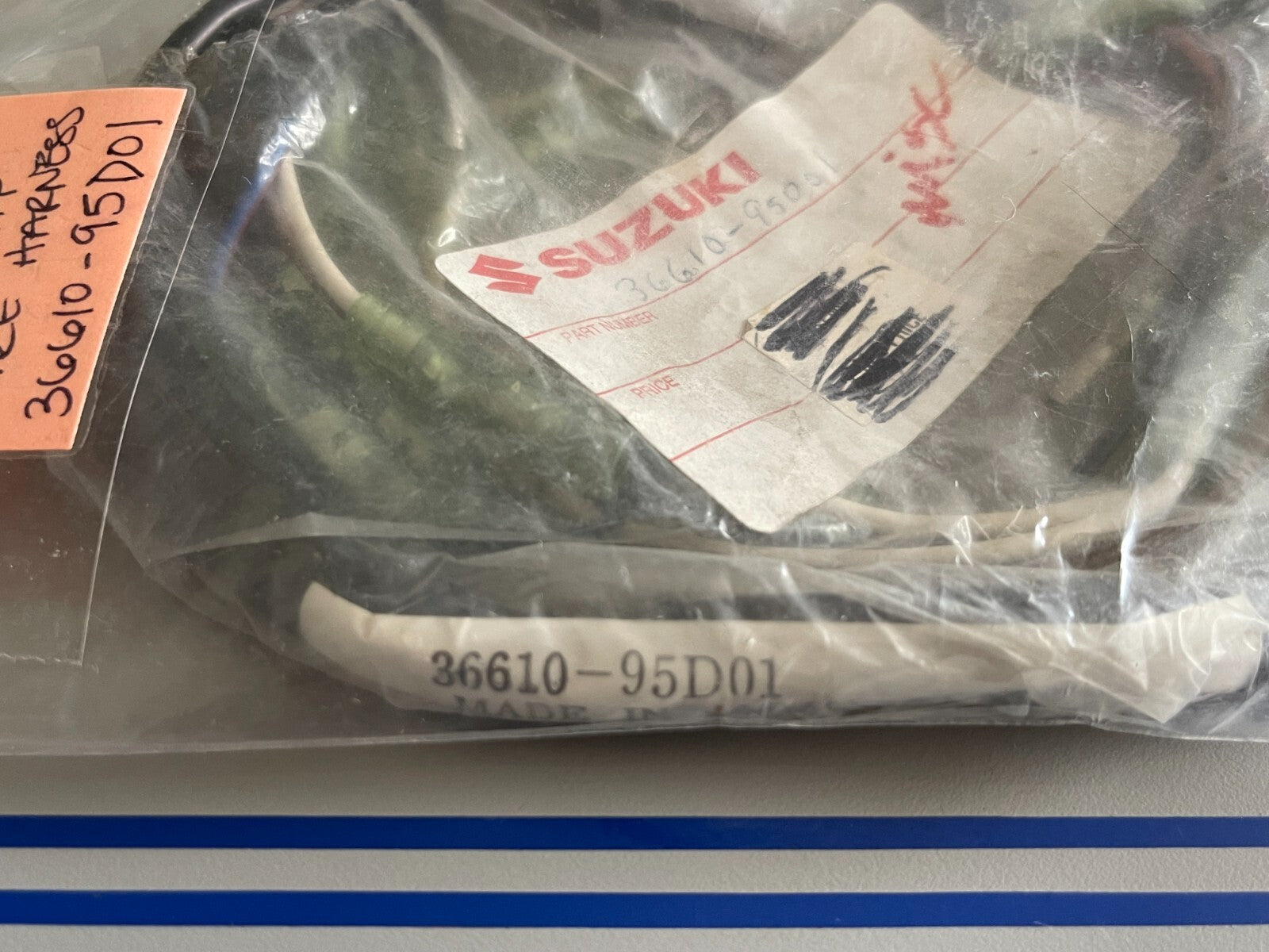 *NEW OEM* 0720 Suzuki 1988 1989 25 hp 30 hp Wire Harness 36610-95D01