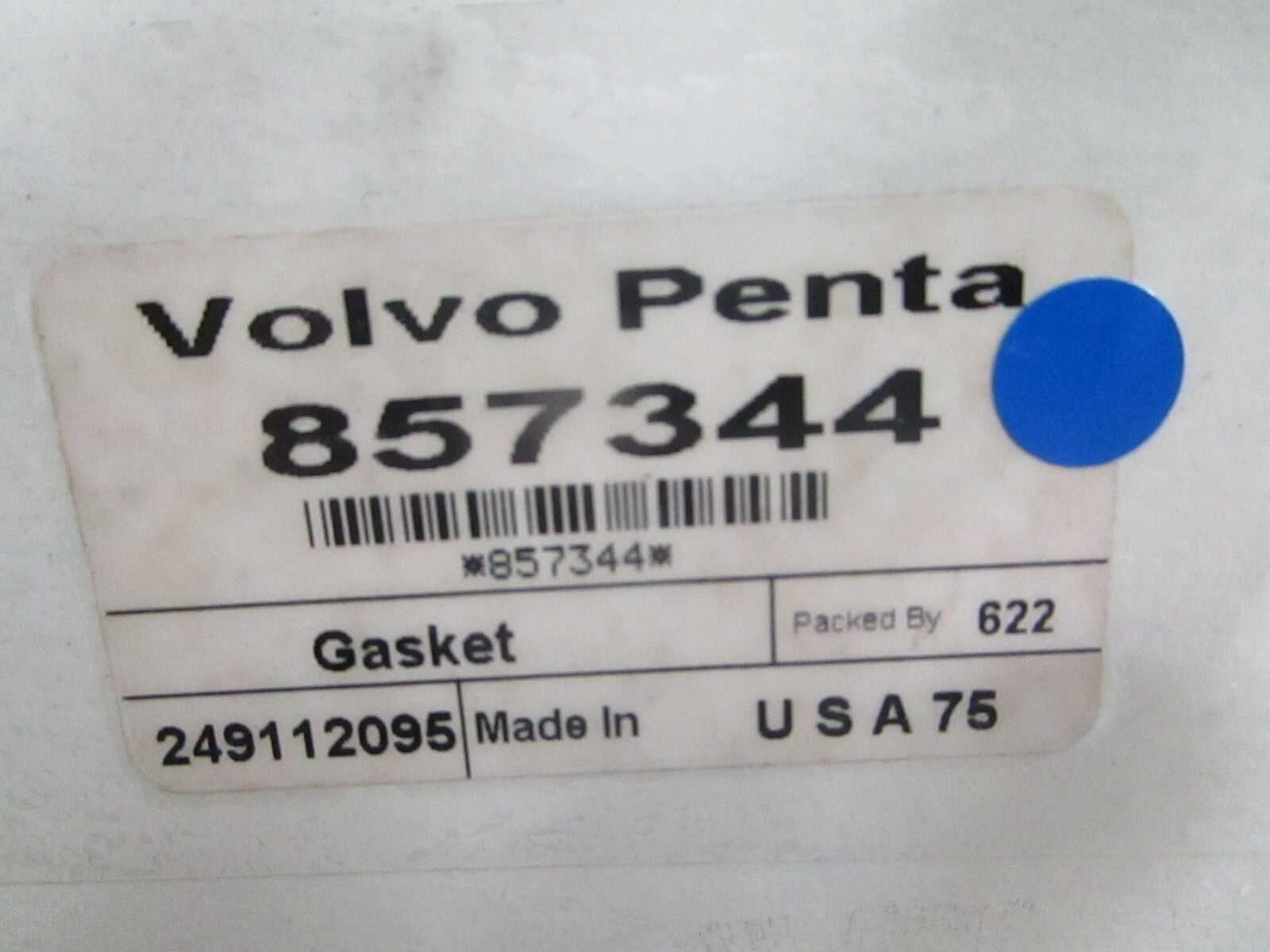 *NEW OEM* 0820 Volvo Penta Gasket Kit 857344