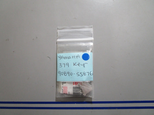 *NEW OEM* (LOT OF 2) 0810 Yamaha 379 Key 90890-55876