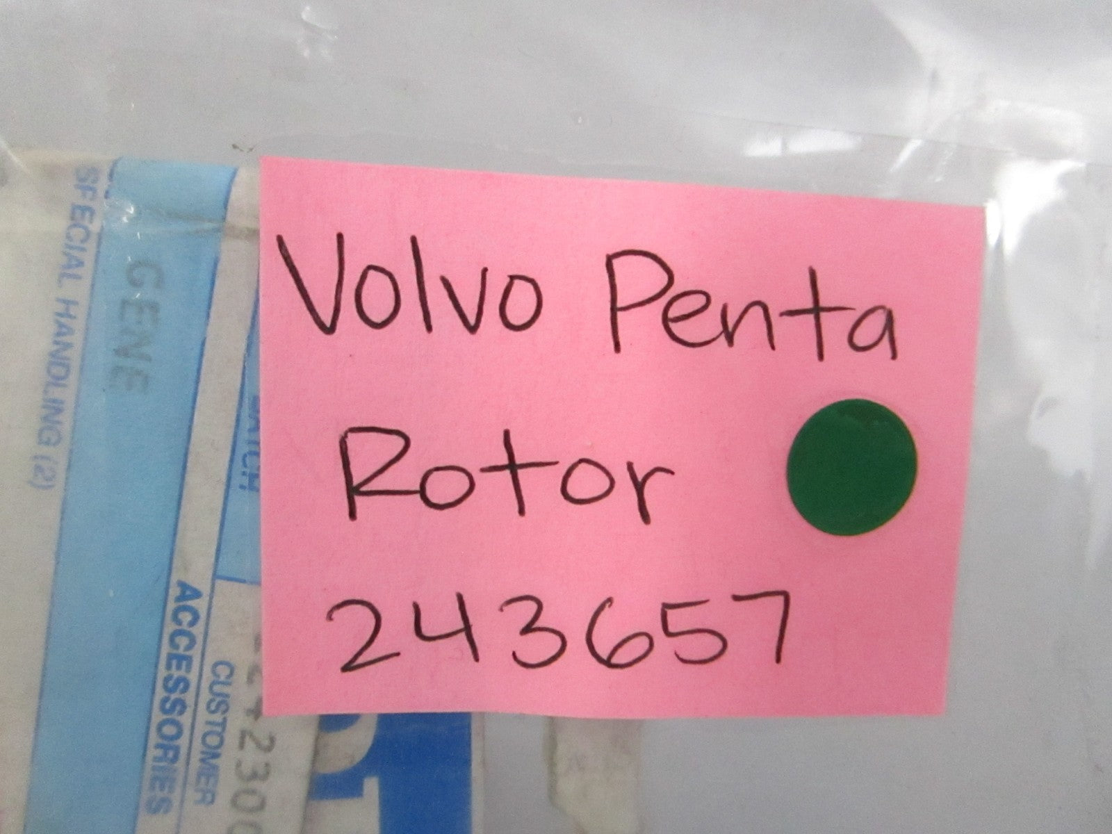 NEW OEM 243657 Volvo Penta Rotor 0810
