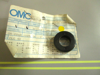 *NEW OEM* 0750 OMC Johnson Evinrude GROMMET 311543 0311543