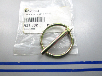 NEW OEM G520004 Billy Goat Lynch Pin 0810