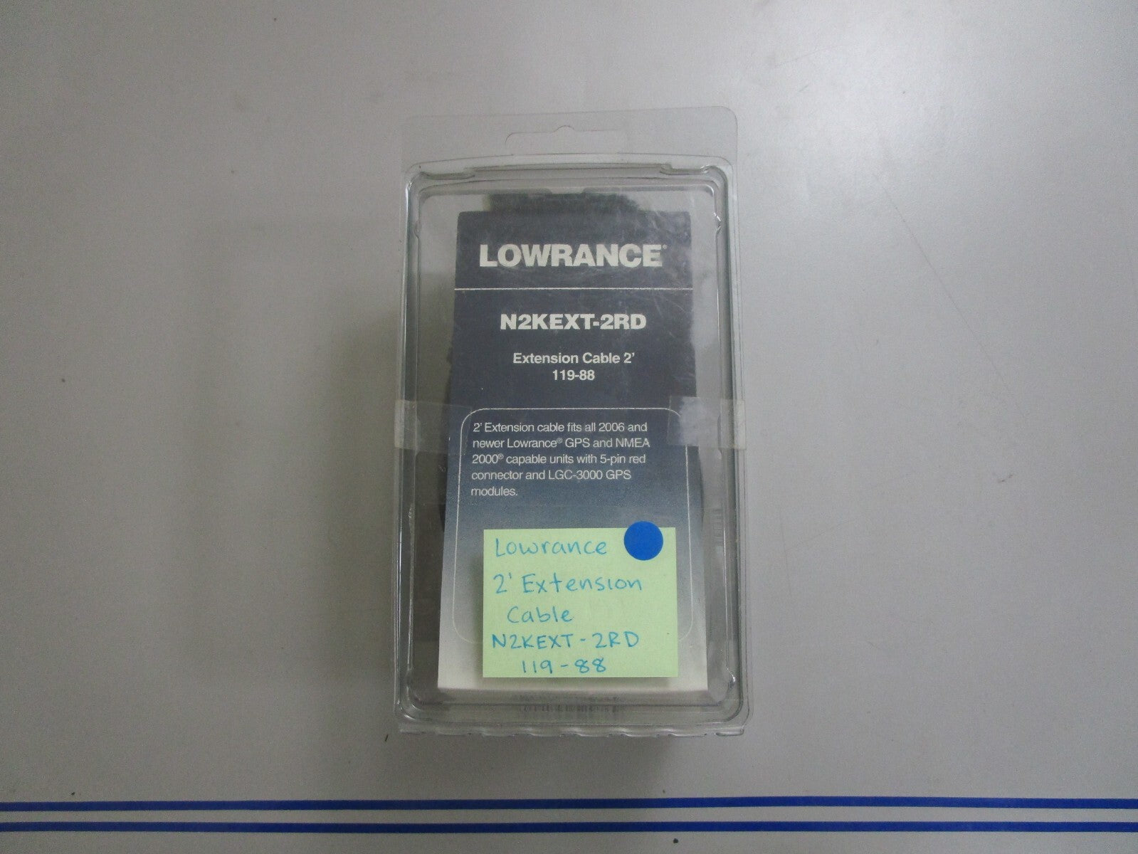 *NEW* 0810 Lowrance 2' Extension Cable N2KEXT-2RD 119-88