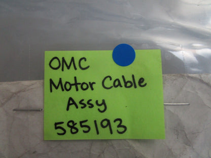 *NEW OEM* 0810 OMC Johnson Evinrude Motor Cable Assembly 585193 0585193