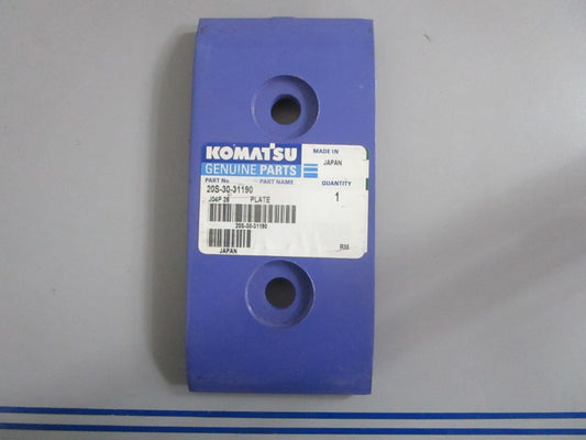 *NEW OEM* 0820 Komatsu Plate 20S-30-31190