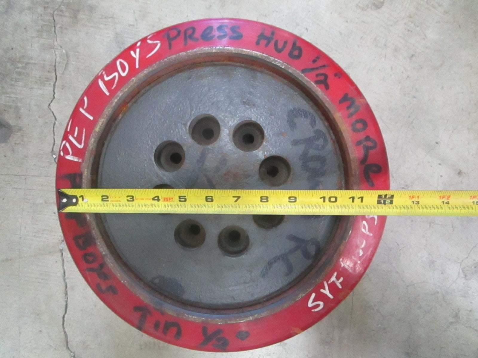 *NEW* 13.5"×5"×10" Forklift Wheel & Tire Set SYFT150PS