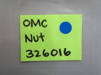 *NEW OEM* 0820 OMC Johnson Evinrude Nut 326016 0326016