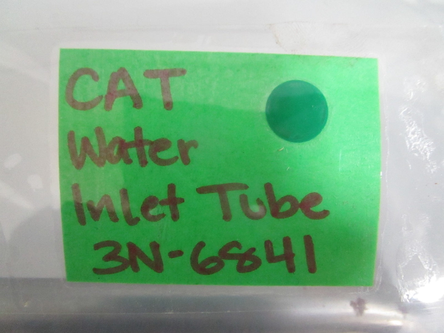 Caterpillar CAT 3N-6841 Tube A Water Inlet NOS Genuine Factory Part NEW OEM 0820
