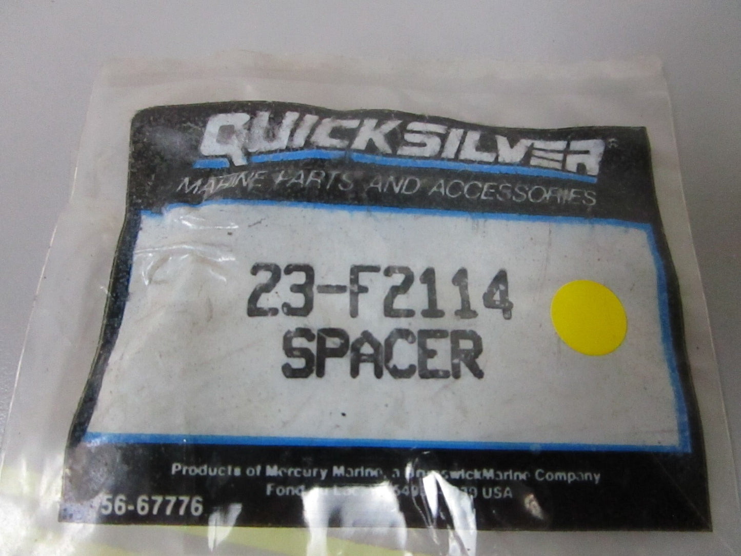 *NEW OEM* 0810 Mercury Quicksilver Spacer 23-F2114
