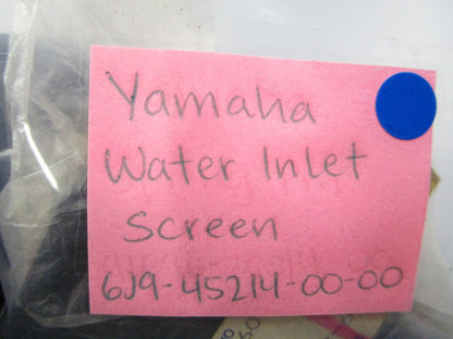 *NEW OEM* 0810 Yamaha Water Inlet Screen 6J9-45214-00-00