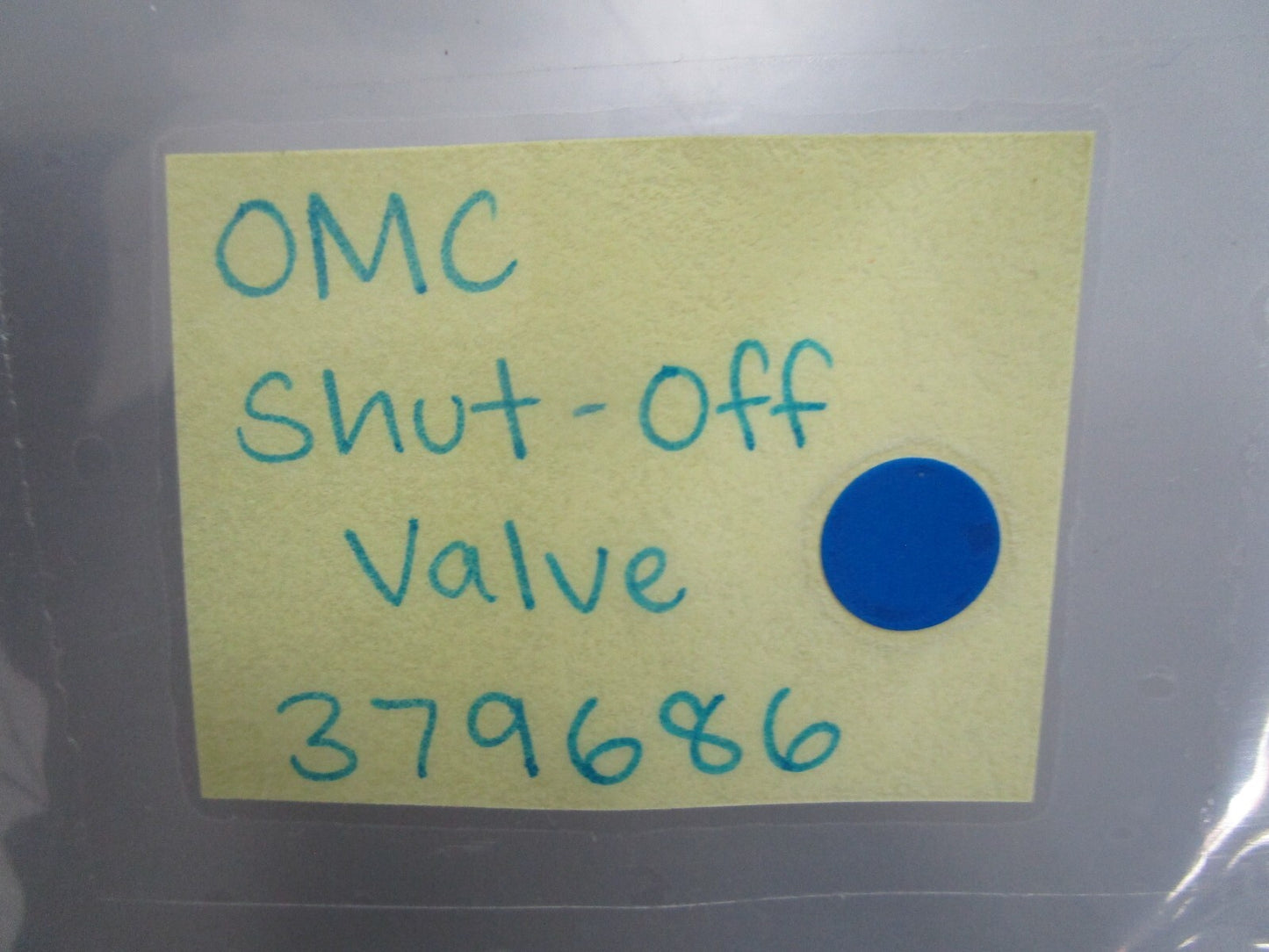 *NEW OEM* 0820 OMC Johnson Evinrude Shut-Off Valve 379686 0379686