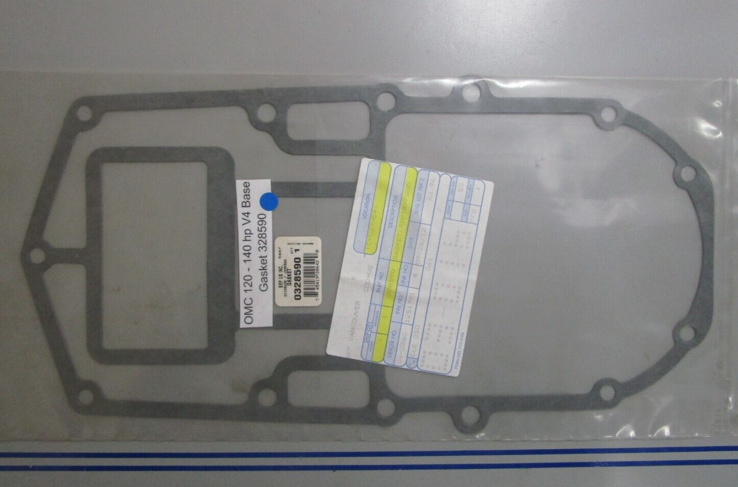 *NEW OEM* 0720 OMC Johnson Evinrude 120 - 140 hp V4 Base Gasket 328590 0328590