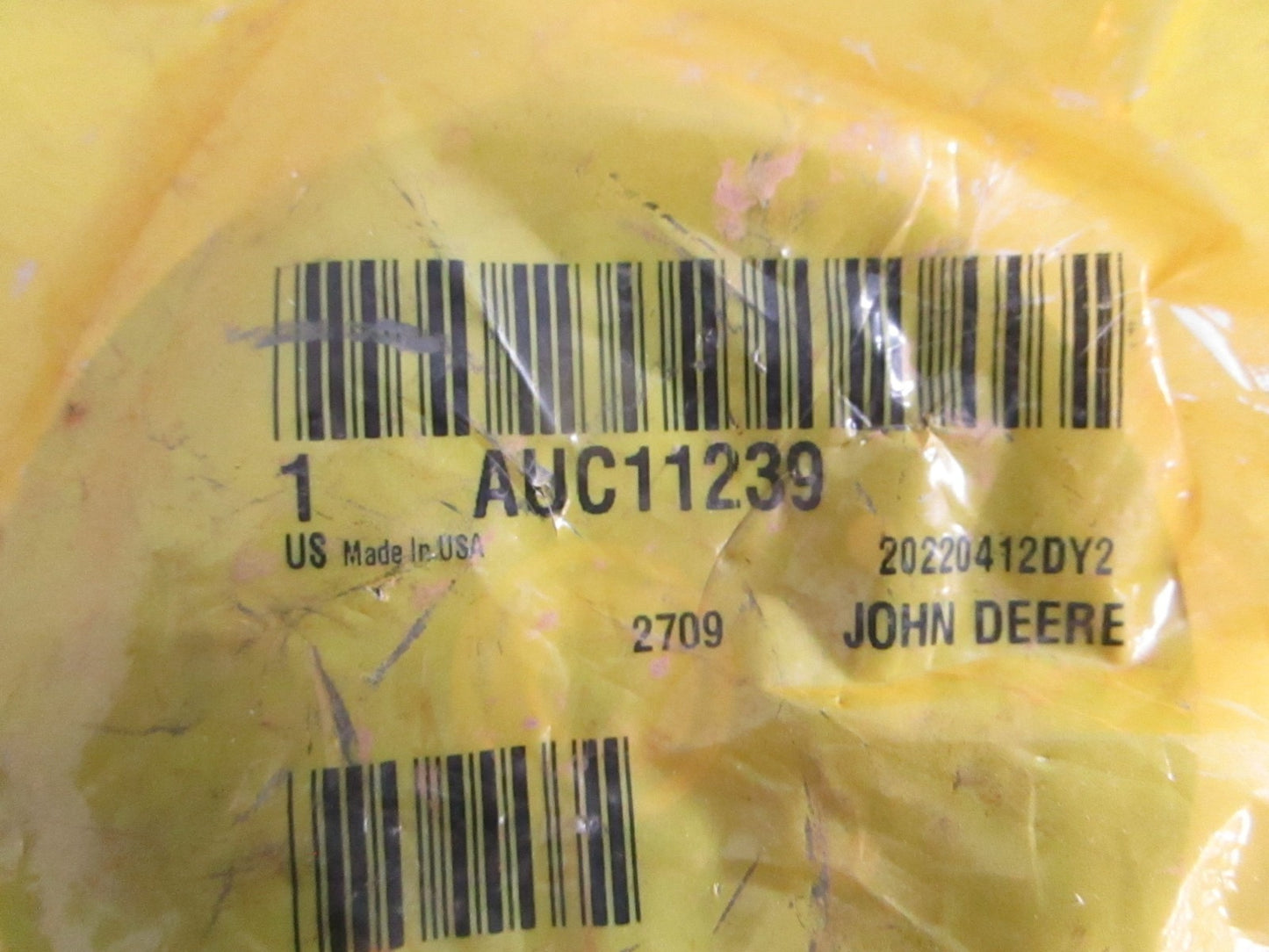 NEW OEM AUC11239 John Deere Idler Pulley 0820