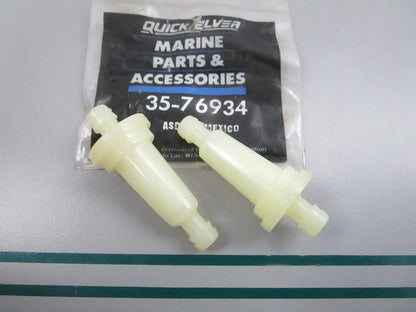 NEW OEM (LOT OF 2) 35-76934 Mercury Quicksilver Fuel Filter 0810