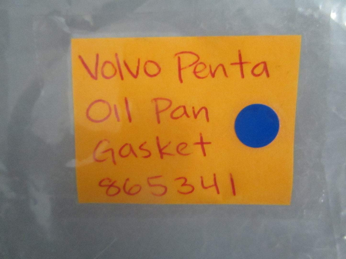 *NEW OEM* 0820 Volvo Penta Oil Pan Gasket 865341