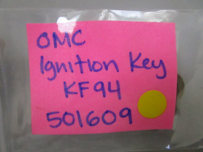 *NEW OEM* 0810 OMC Johnson Evinrude Ignition Key KF94 501609 0501609