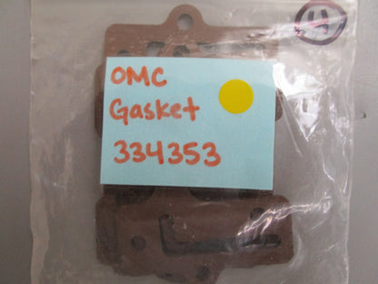 *NEW OEM* (LOT OF 4) 0810 OMC Johnson Evinrude Gasket 334353 0334353