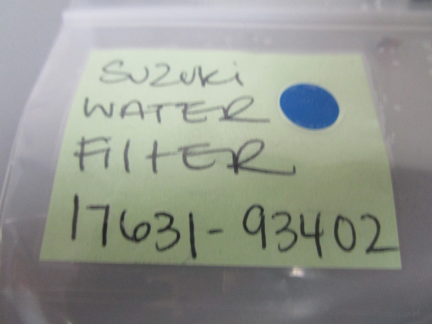 *NEW OEM* (LOT OF 2) 0810 Suzuki Water Filter 17631-93402
