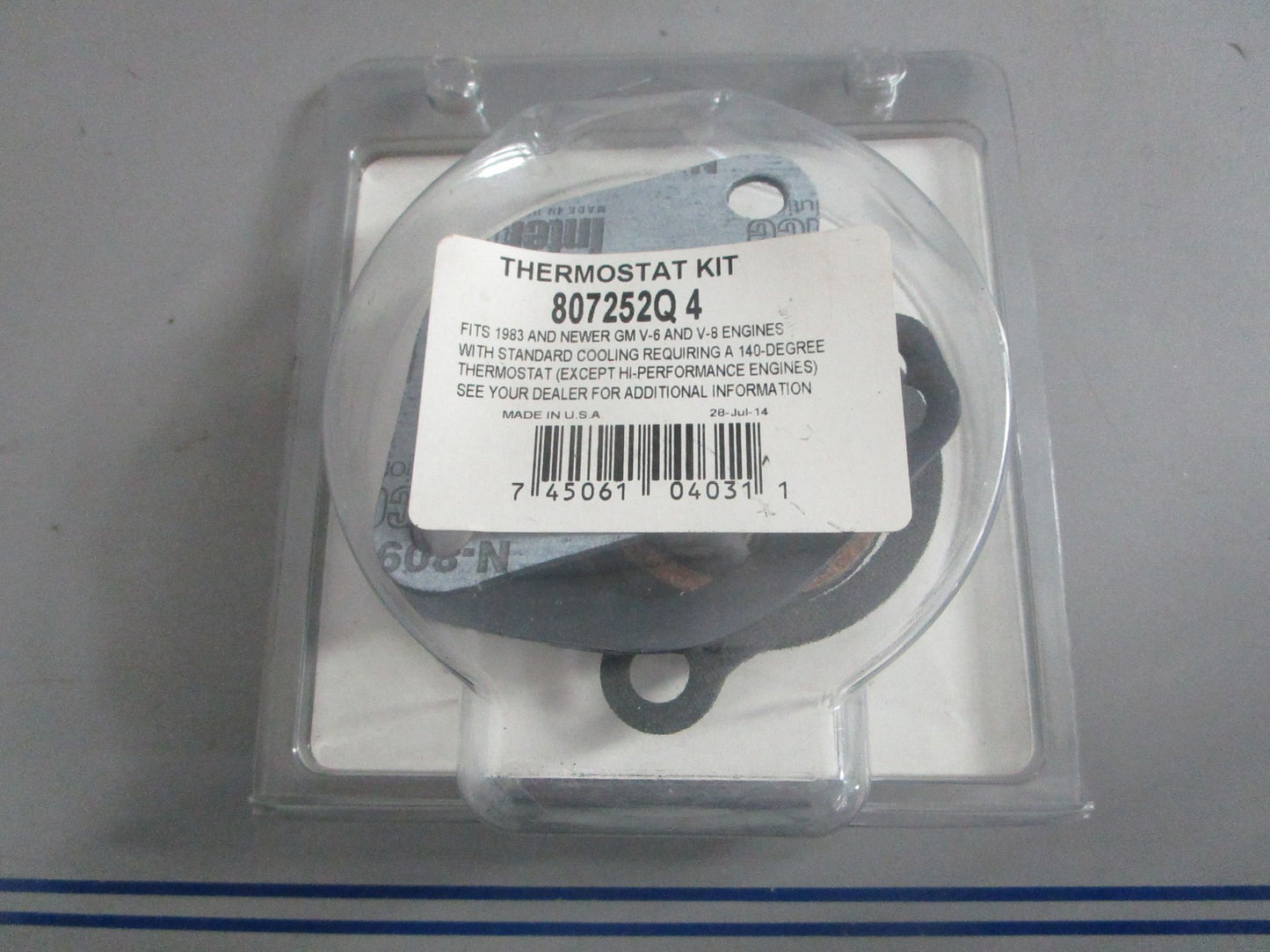 NEW OEM 807252Q4 Mercury Quicksilver Thermostat Kit 0820