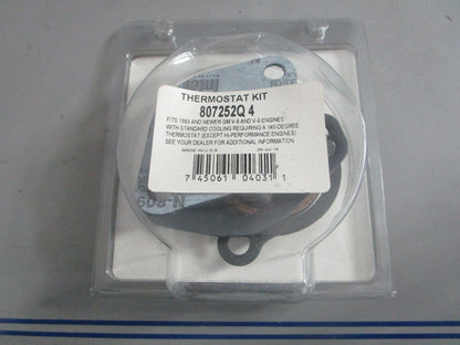 NEW OEM 807252Q4 Mercury Quicksilver Thermostat Kit 0820